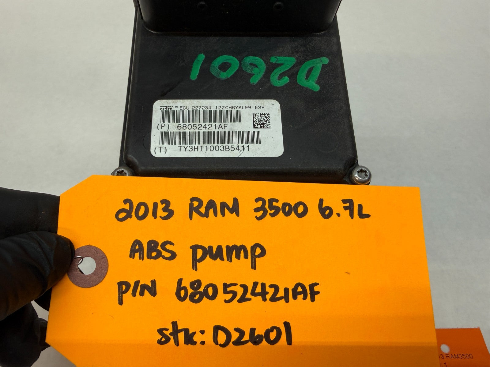 13 14 DODGE RAM 2500 3500 6.7 OEM ABS ANTI LOCK BRAKE PUMP MODULE 68052421AF
