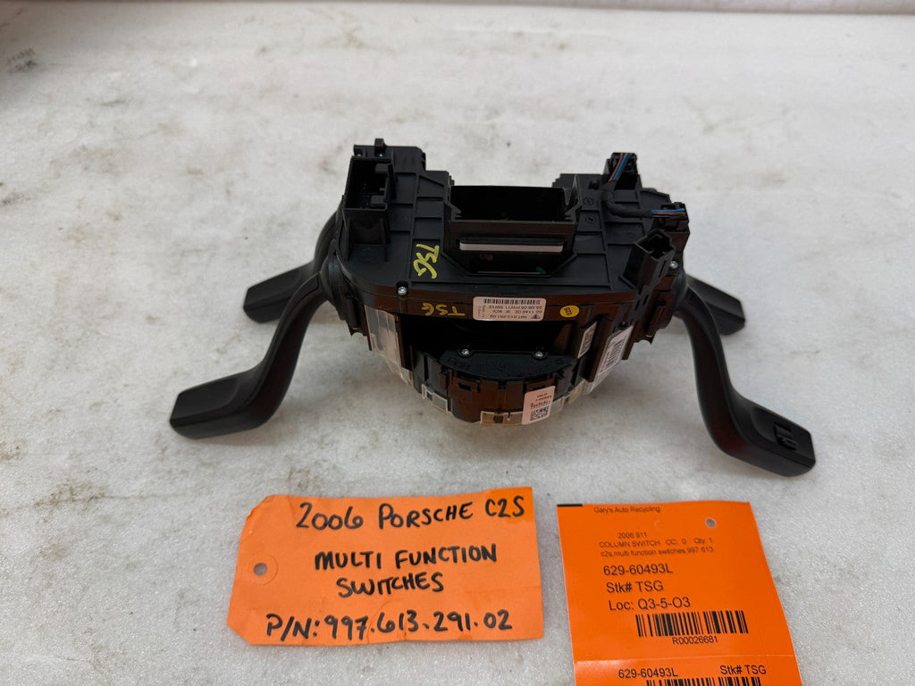 05-08 PORSCHE 997TT 997 MULTI FUNCTION WIPER SIGNAL CRUISE SWITCH 99761329102