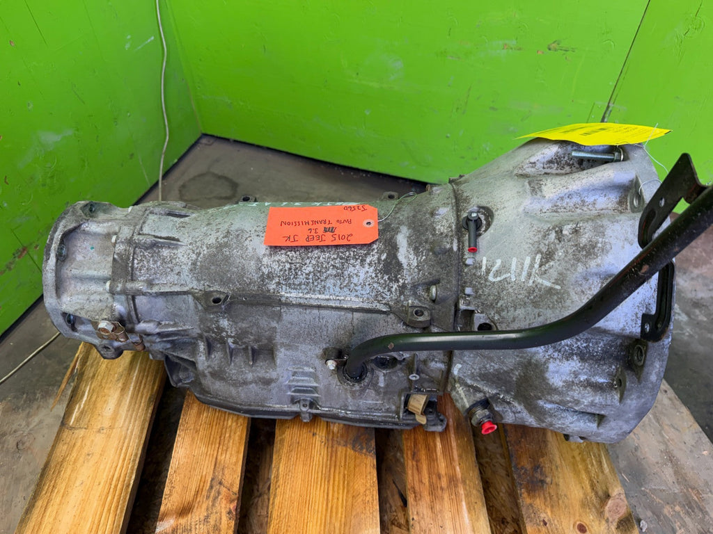 15 JEEP WRANGLER JK 3.6 AUTOMATIC TRANSMISSION W5A580 P52108711AD 11-18
