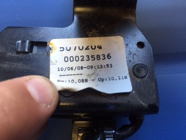 2008 Maserati Gran Turismo M145 OEM F1 AUTO PADDLE SHIFTERS ON STEERING COLUMN