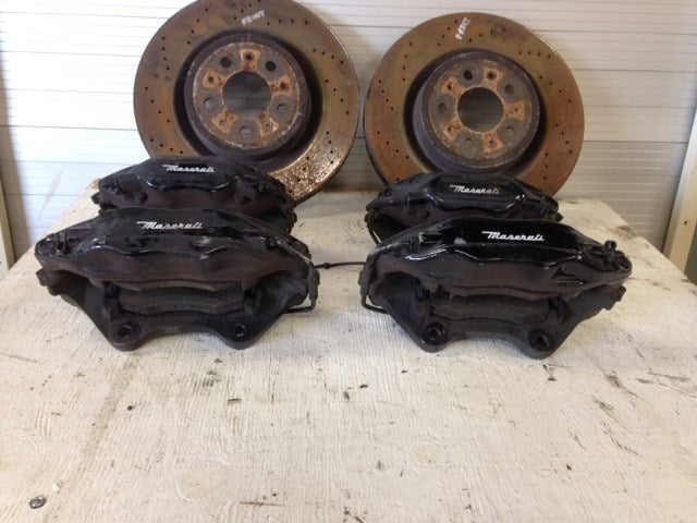 02 03 04 05 Maserati Spyder 4200 M138 COUPE SPYDER OEM FRONT REAR BRAKE CALIPERS