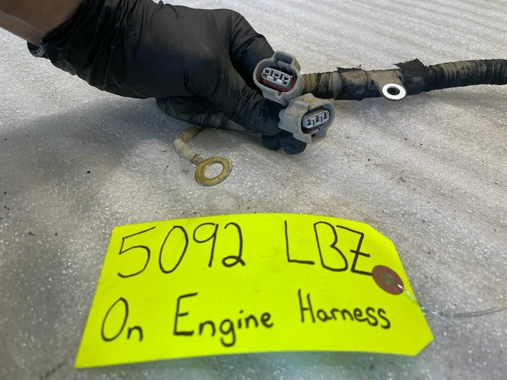 06 07 GMC CHEVROLET 2500HD DURAMAX 6.6 LBZ ENGINE MOTOR WIRING HARNESS LOOM