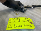 06 07 GMC CHEVROLET 2500HD DURAMAX 6.6 LBZ ENGINE MOTOR WIRING HARNESS LOOM