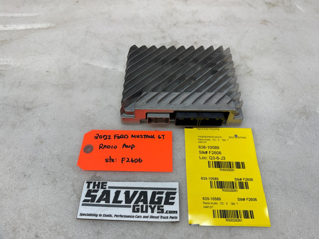 22 FORD MUSTANG GT OEM STEREO RADIO AMP AMPLIFIER 18-23