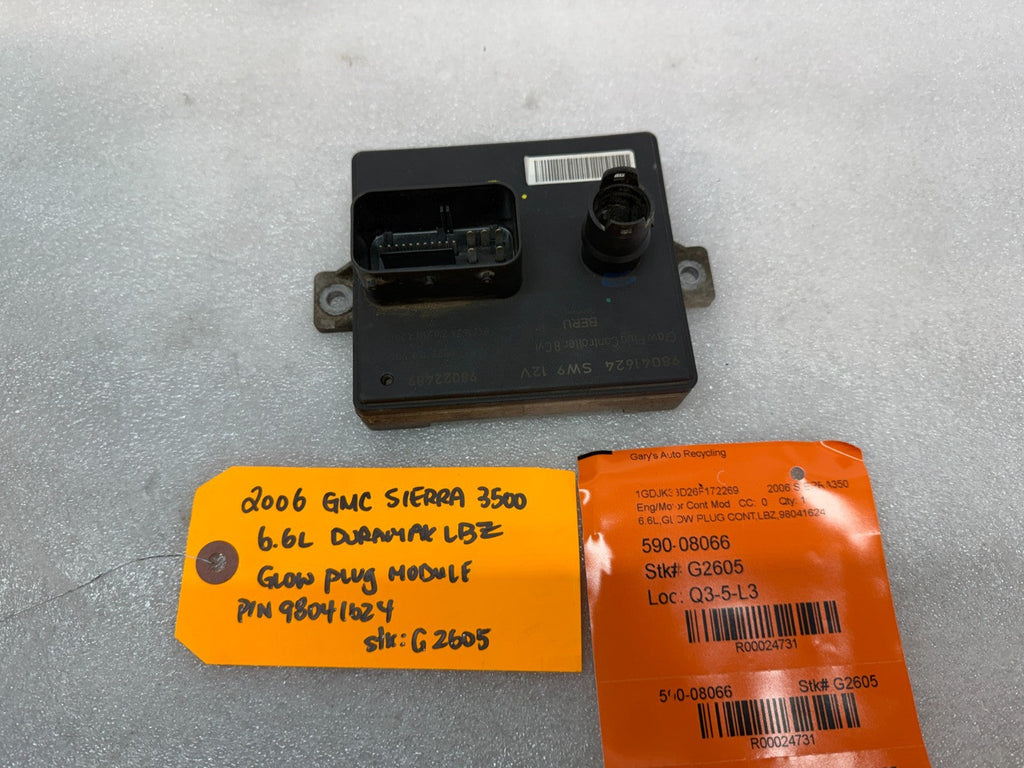 06 07 Chevrolet GMC 2500HD 3500 DURAMAX 6.6 LBZ GPM GLOW PLUG CONTROL MODULE