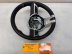 10 11 CHEVROLET CAMARO SS BLACK LEATHER STEERING WHEEL MANUAL TRANS