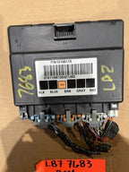 03 04 Chevrolet GMC DURAMAX LB7 6.6 BODY CONTROL MODULE BCM 15198115
