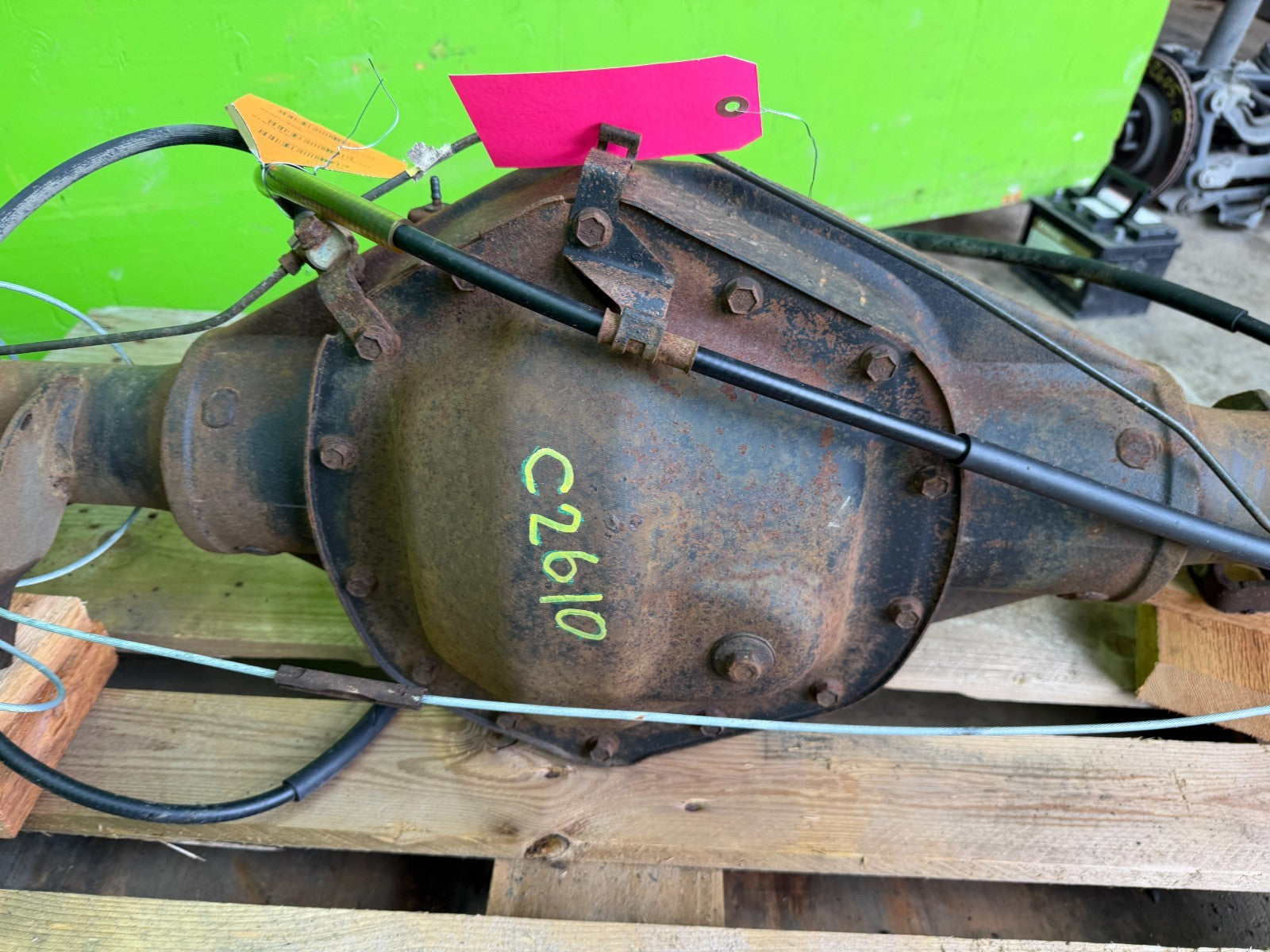 01-07 GMC SIERRA SILVERADO 3500HD DRW REAR DIFFERENTIAL AXLE GT4 G80 3.73