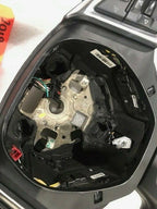 16-21 CHEVROLET CAMARO SS RS ZL1 BLACK LEATHER STEERING WHEEL AUTOMATIC 84449662