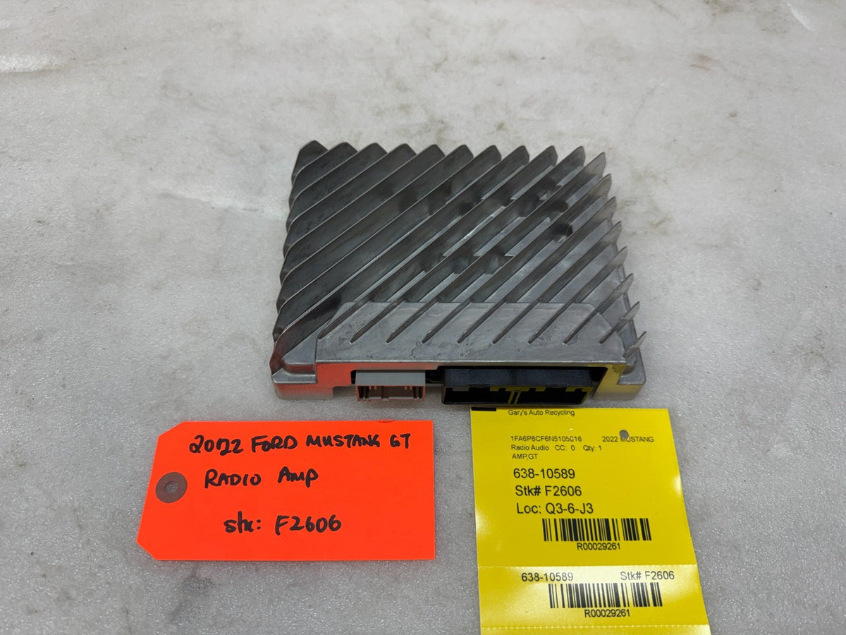 22 FORD MUSTANG GT OEM STEREO RADIO AMP AMPLIFIER 18-23
