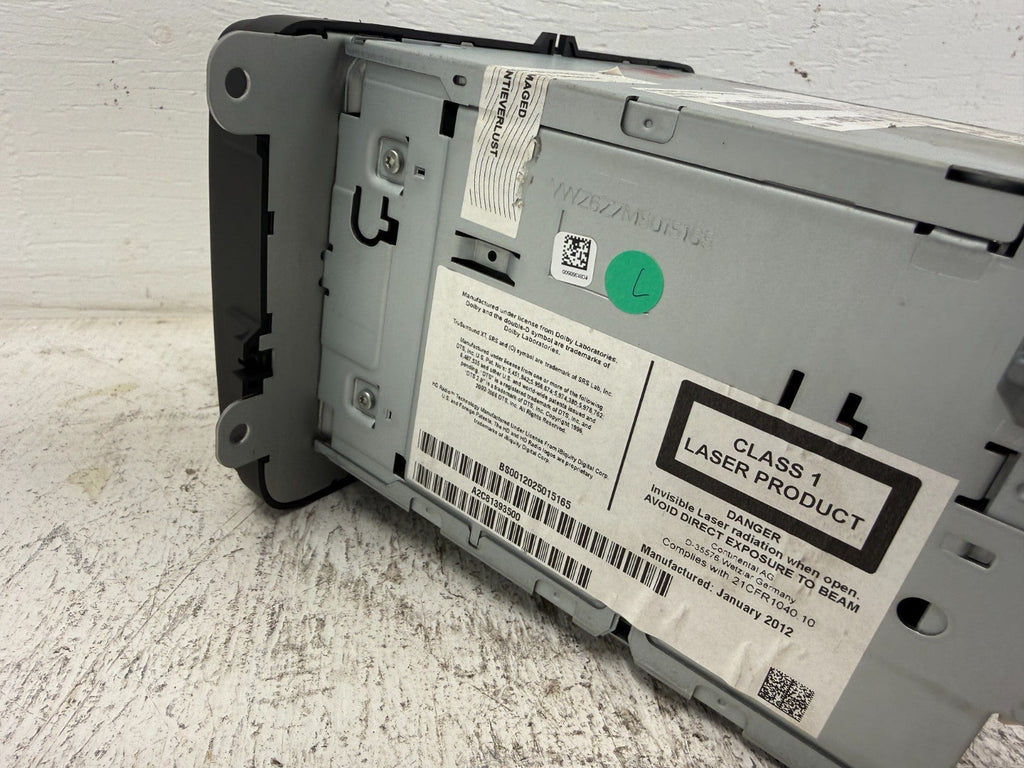 12 VOLKSWAGEN GOLF R MK6 OEM RNS510 NAVIGATION HEAD UNIT MEDIA STEREO 3C8035684E