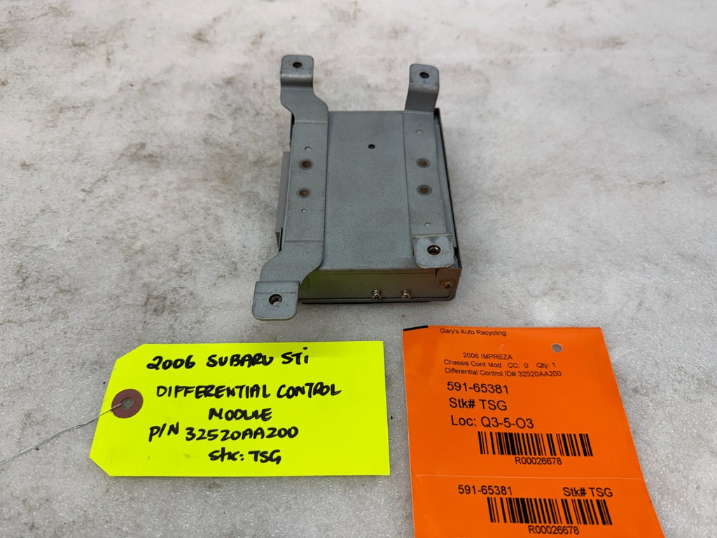 06 07 Subaru Impreza STI EJ257 OEM DCCD DIFFERENTIAL CONTROL MODULE 32520AA200