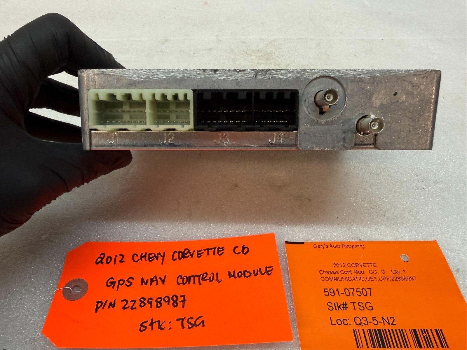 10-13 CHEVROLET CORVETTE C6 OEM ONSTAR COMMUNICATION MODULE 22898987