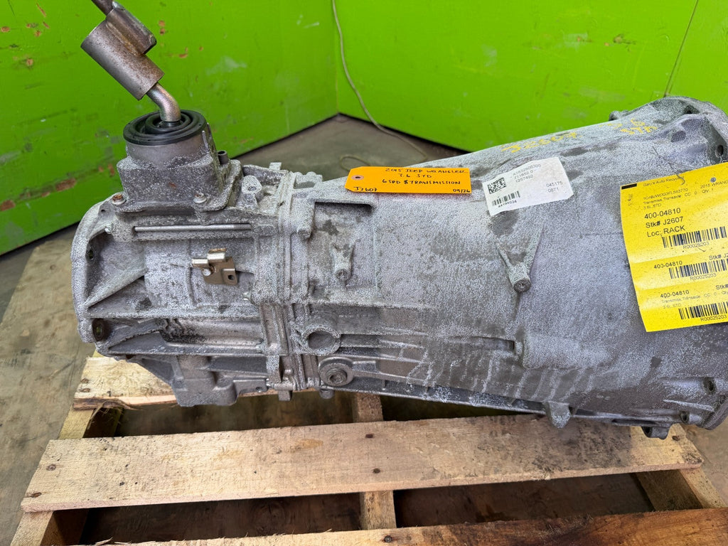 12-18 JEEP WRANGLER JK 6 SPEED NSG370 MANUAL TRANSMISSION P05106122AD