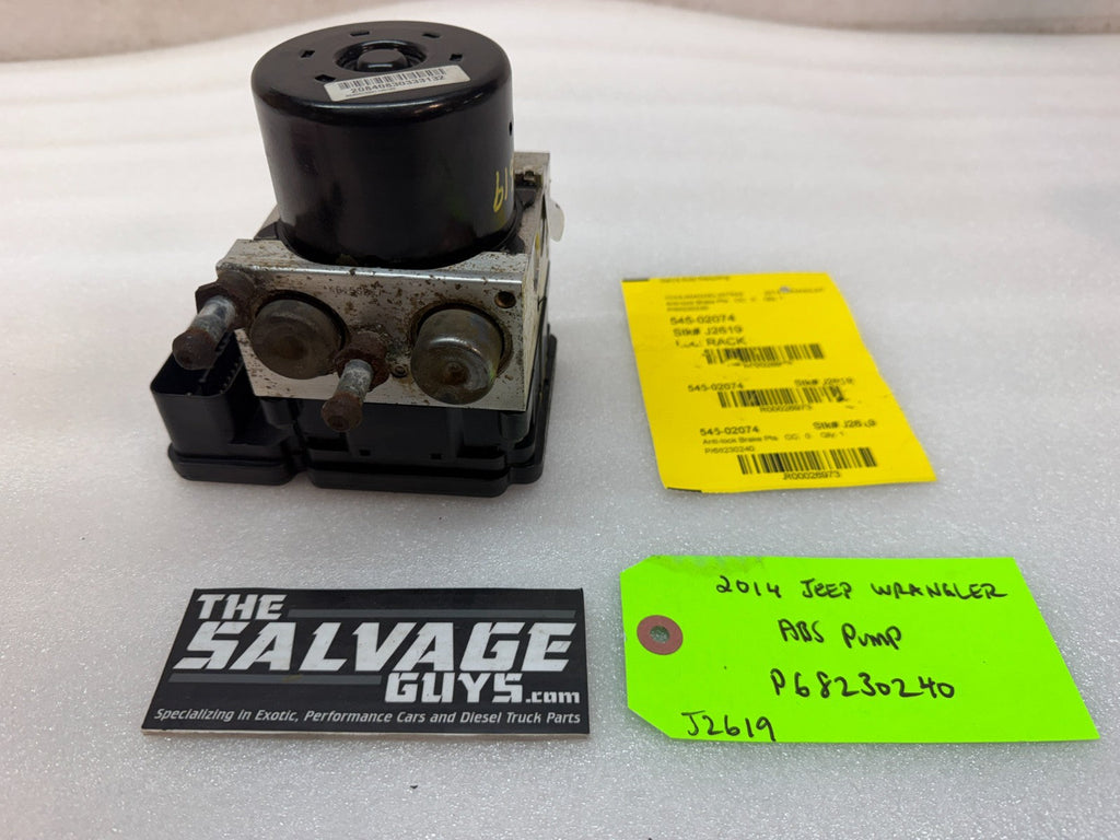 12 13 14 JEEP WRANGLER JK JKU OEM ABS ANTI LOCK BRAKE PUMP MODULE P6823024AA