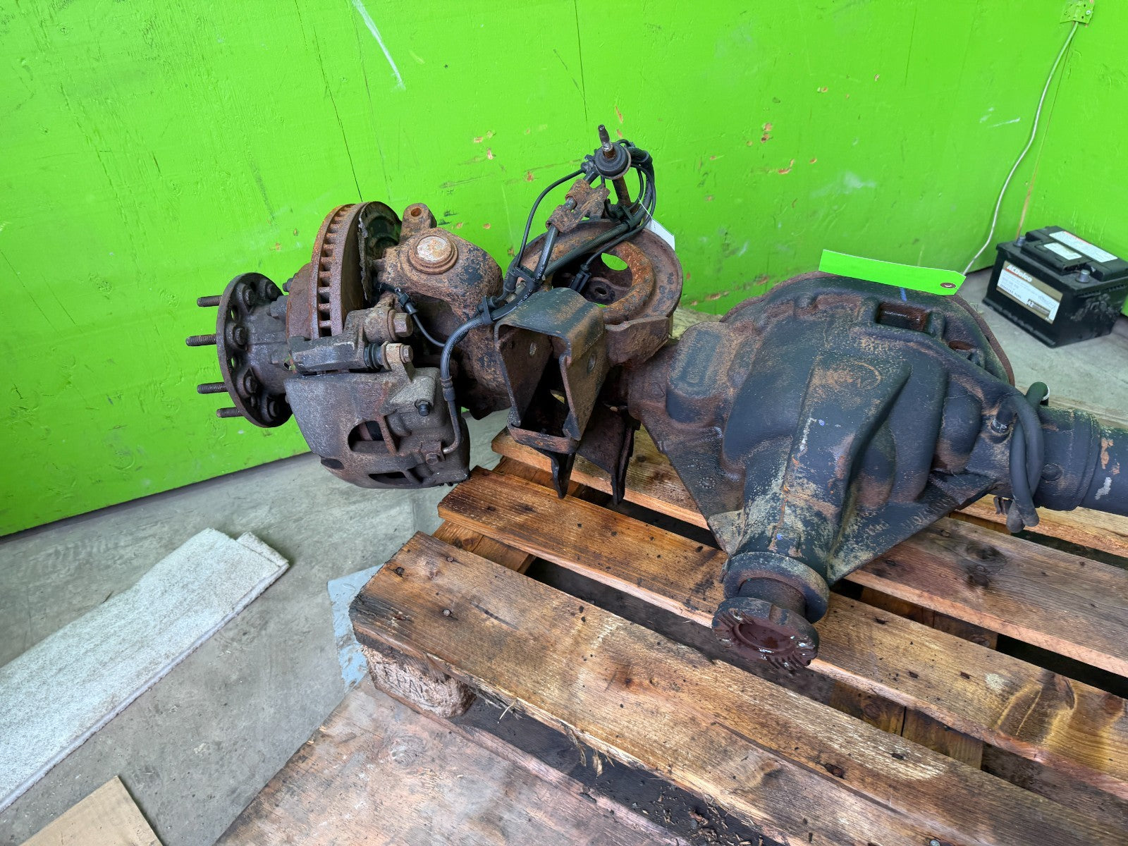 12 DODGE RAM 3500 6.7 CUMMINS DIESEL 3.73 FRONT DIFFERENTIAL AXLE DRW DUALLY