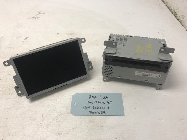 15 16 17 FORD MUSTANG 5.0 GT OEM NAVIGATION STEREO RADIO SCREEN CD PLAYER