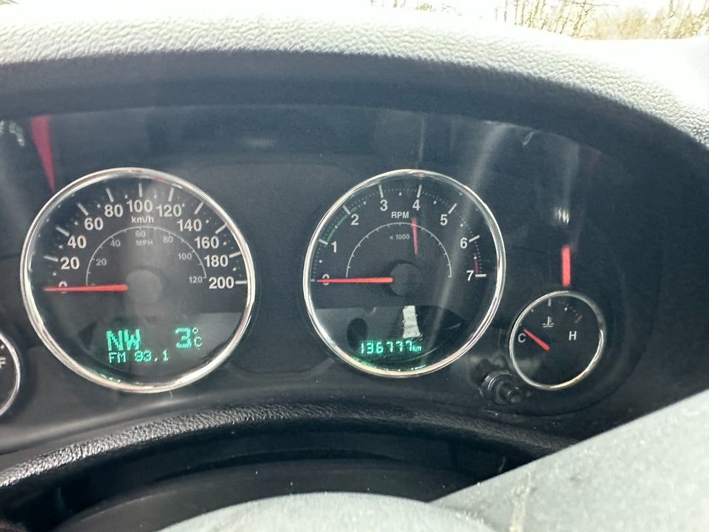 15 JEEP WRANGLER JK 3.6 METRIC SPEEDOMETER GAUGE CLUSTER 56054394AE 12-18