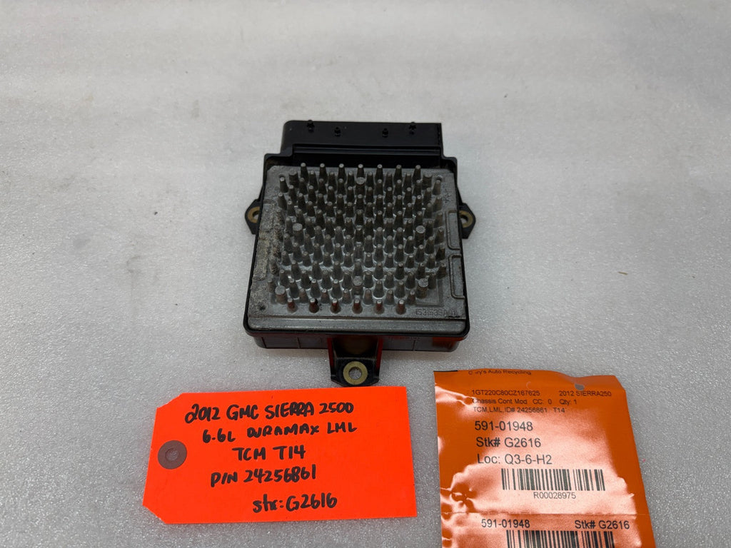 09-15 GMC SIERRA ALLISON T14 TRANSMISSION CONTROL MODULE TCM TCU 24256861