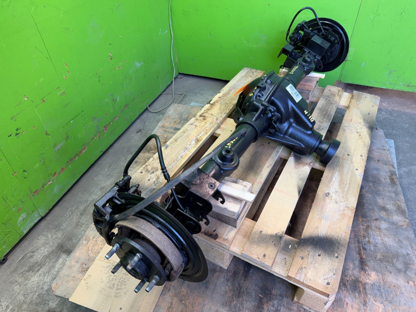 07-18 JEEP WRANGLER JK RUBICON DANA 44 REAR DIFFERENTIAL AXLE 4.10 W/ LOCKER