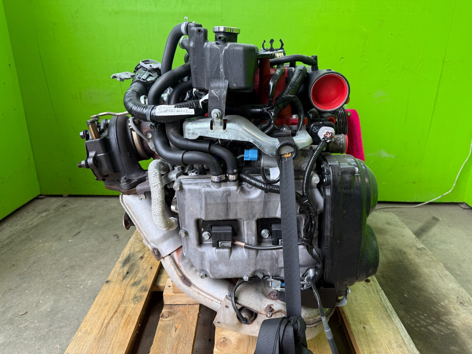 16 SUBARU IMPREZA WRX STi EJ257 COMPLETE ENGINE MOTOR TURBO 15-21