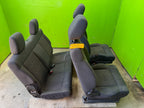 07-18 JEEP WRANGLER JK  2 DR OEM FRONT REAR COMPLETE SEATS SET DARK GREY GRAY