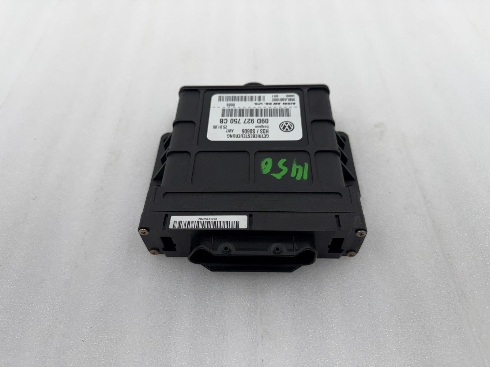03-06 PORSCHE CAYENNE TURBO 955 TCM TCU TRANSMISSION CONTROL MODULE 09D927750CB