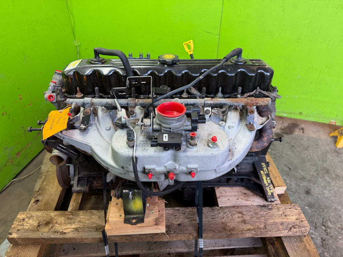 02 JEEP WRANGLER TJ 4.0 COMPLETE ENGINE MOTOR ASSEMBLY 97-02