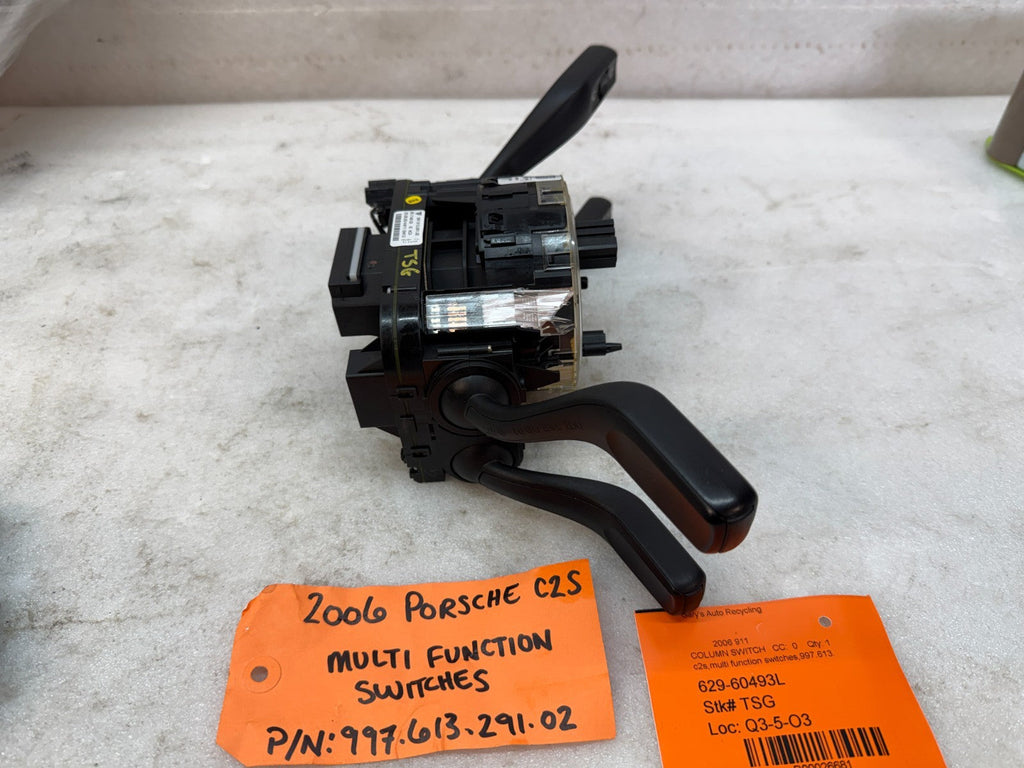 05-08 PORSCHE 997TT 997 MULTI FUNCTION WIPER SIGNAL CRUISE SWITCH 99761329102
