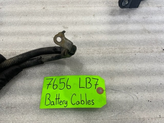 01-04 GMC CHEVROLET SILVERADO 2500HD 3500HD 6.6 LB7 OEM BATTERY CABLES
