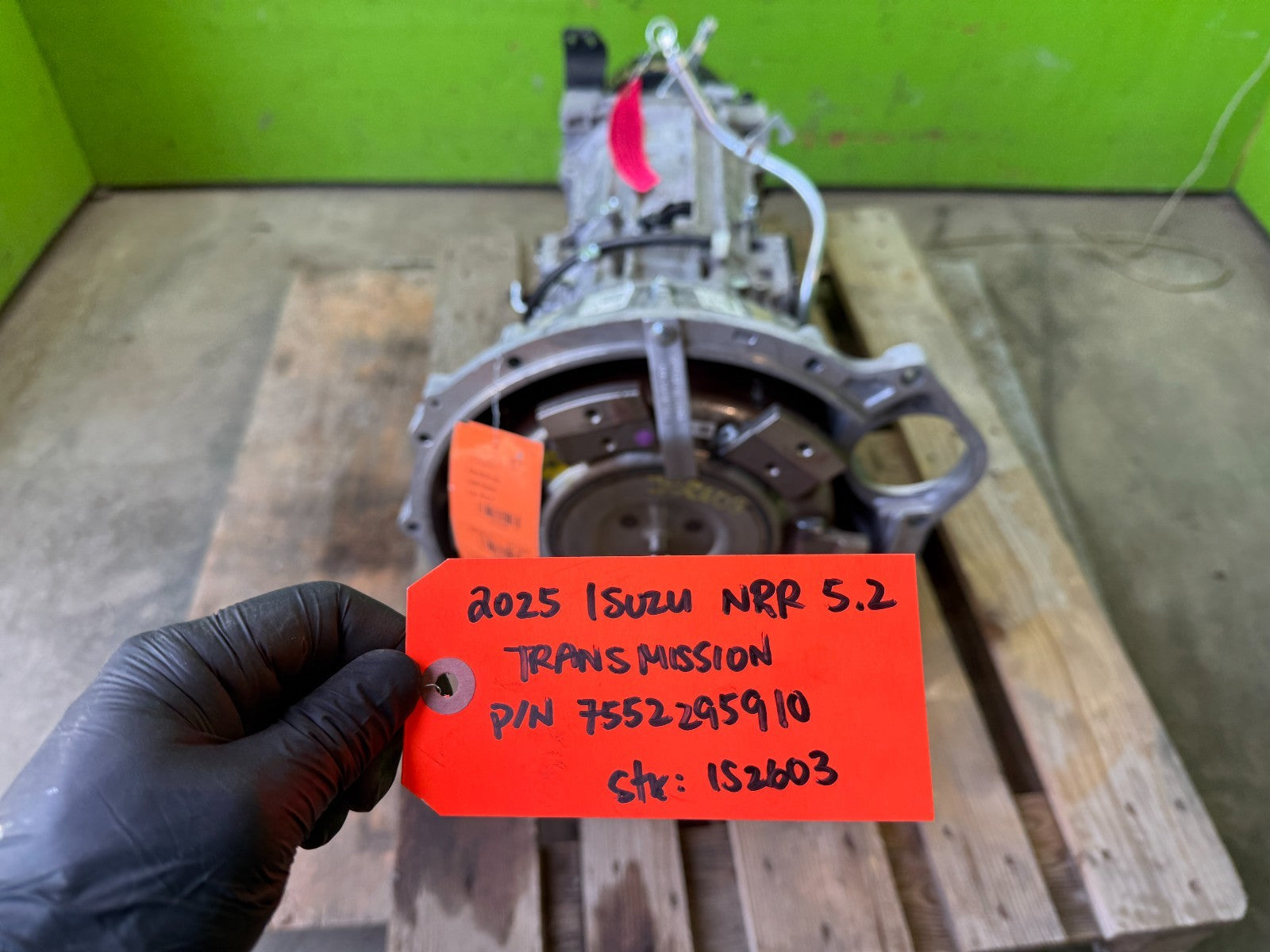 25 ISUZU NRR NPR NQR 5.2 AISIN AUTOMATIC TRANSMISSION 4HK1-TC 30k 7552295910