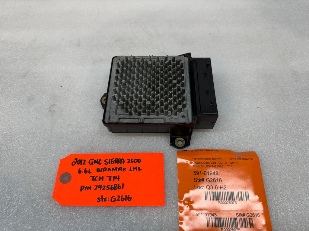 09-15 GMC SIERRA ALLISON T14 TRANSMISSION CONTROL MODULE TCM TCU 24256861
