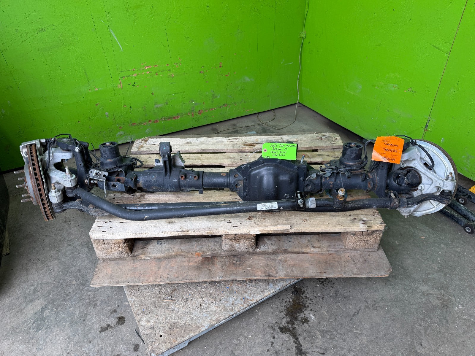23 JEEP WRANGLER JL RUBICON DANA 44 FRONT AXLE 4.88 WIDE TRACK LOCKER 18-23