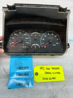 89-95 CHEVROLET TRACKER SUZUKI SIDEKICK METRIC SPEEDOMETER GAUGE CLUSTER