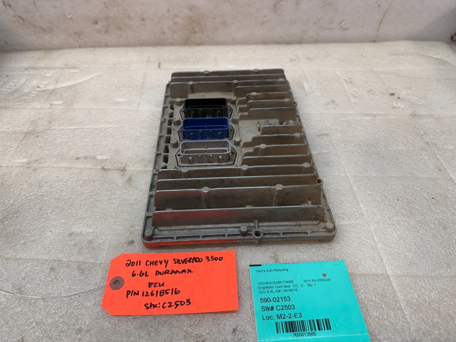 11-14 Chevrolet GMC 2500HD DURAMAX 6.6 LML OEM ENGINE COMPUTER ECU ECM 12618516