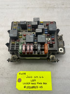 01 02 Chevrolet GMC SILVERADO SIERRA LLY UNDERHOOD FUSE RELAY BOX 15328827-03
