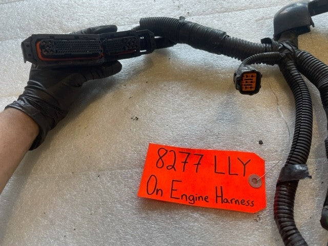 04 Chevrolet GMC 2500HD 3500HD DURAMAX 6.6 LLY DIESEL ENGINE WIRING LOOM HARNESS