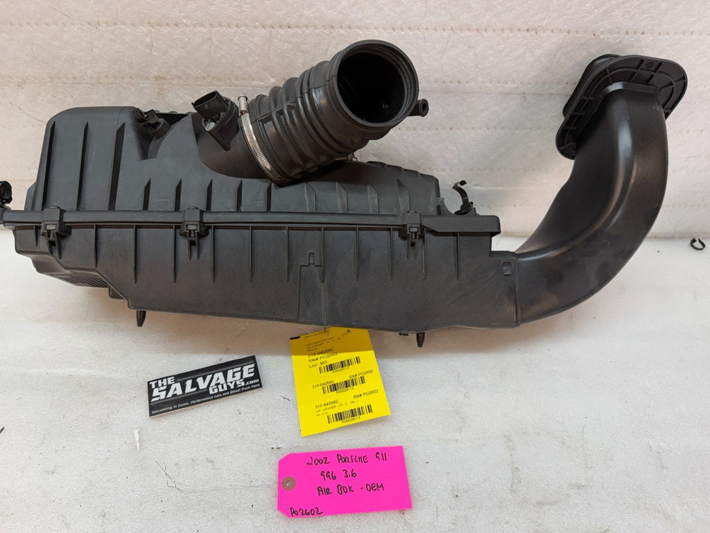 02 PORSCHE 996 911 3.6 3.4 OEM AIRBOX AIR CLEANER HOUSING FILTER 99-04