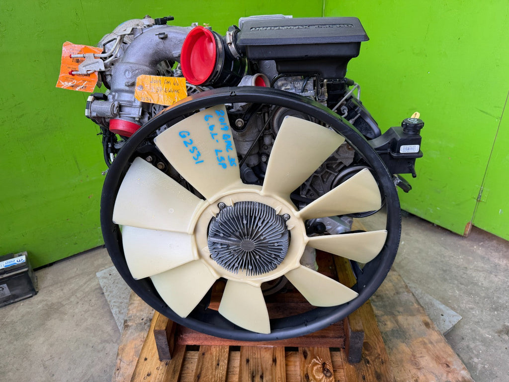 17-25 GMC SIERRA 2500HD 3500 DIESEL 6.6 L5P ENGINE MOTOR COMPLETE