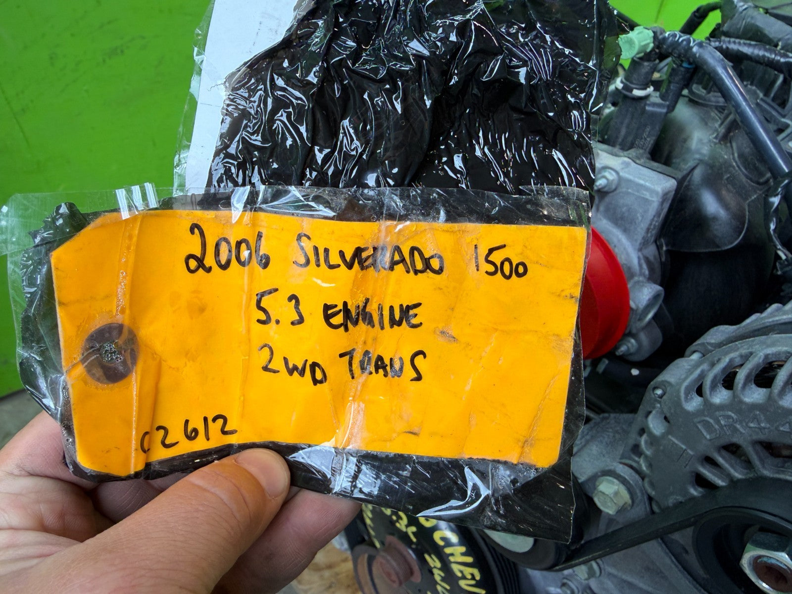 06 GMC SIERRA 5.3 LM7 W/ AUTOMATIC 4L80E TRANSMISSION COMPLETE SWAP LS1 LQ4 LQ9