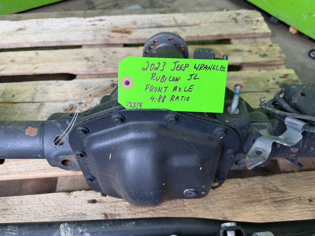 23 JEEP WRANGLER JL RUBICON DANA 44 FRONT AXLE 4.88 WIDE TRACK LOCKER 18-23