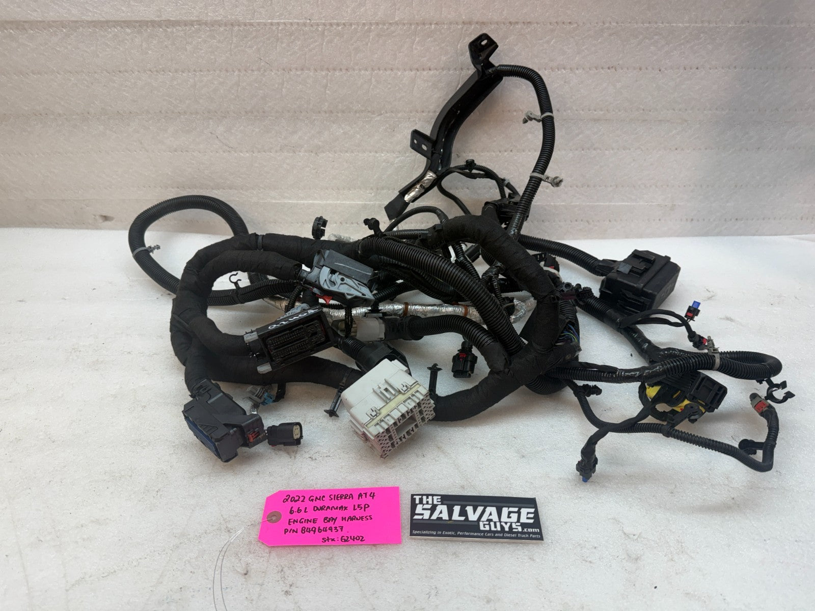 20-24 GMC CHEVROLET 3500HD DURAMAX 6.6 L5P ENGINE BAY WIRING HARNESS 84964937