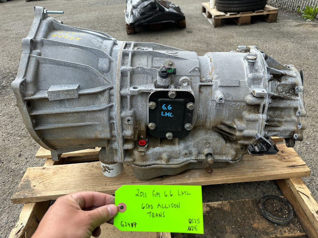 11 Chevrolet GMC 3500HD DURAMAX 6.6 ALLISON 1000 AUTOMATIC TRANSMISSION LML