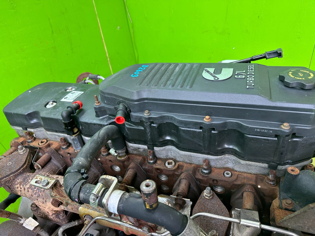 10 11 12 DODGE RAM 2500 3500 6.7 CUMMINS PDR TURBO DIESEL ENGINE MOTOR  STUDDED