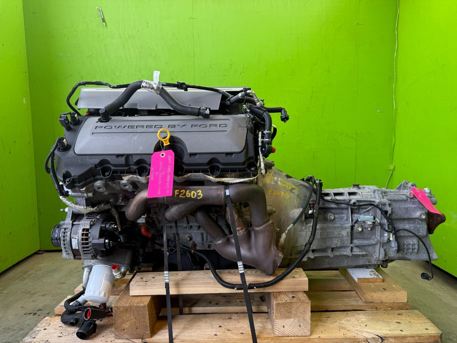 15 16 17 FORD MUSTANG GT 5.0 COYOTE ENGINE MANUAL TRANSMISSION SWAP