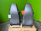 09 PORSCHE 997 911 LEFT RIGHT FRONT HEATED MANUAL SPORT SEATS 05-12
