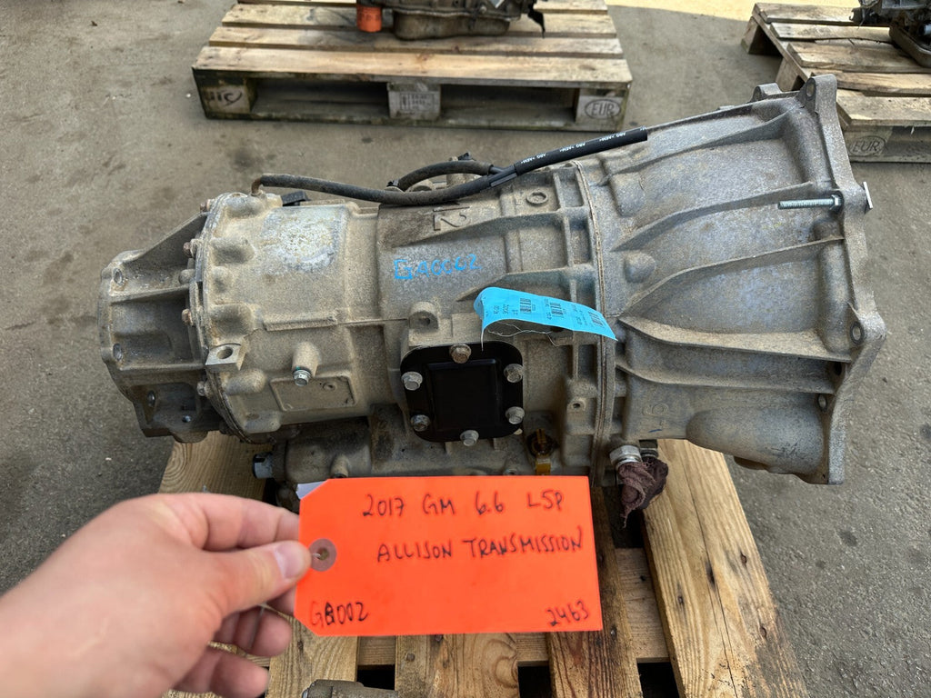 17 CHEVROLET GMC 3500 2500 6.6 L5P ALLISON AUTOMATIC TRANSMISSION 17-19