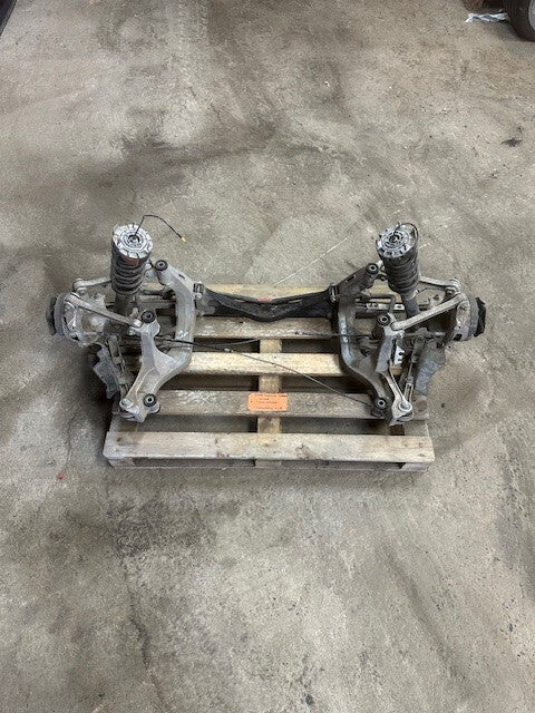 07-09 PORSCHE 997TT 997 TURBO REAR SUSPENSION KNUCKLES SHOCKS ARMS DROP OUT 13K!