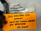 12 RAM 2500 3500 6.7 FRONT END MODULE WIRING HARNESS 4x4 AUTO P68084503AD