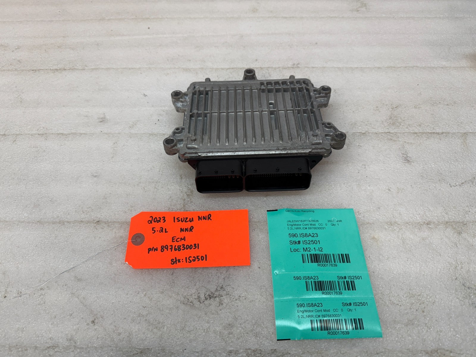 23 ISUZU NRR NPR 5.2L DIESEL EMMISIONS DEF CONTROL MODULE 8976830031